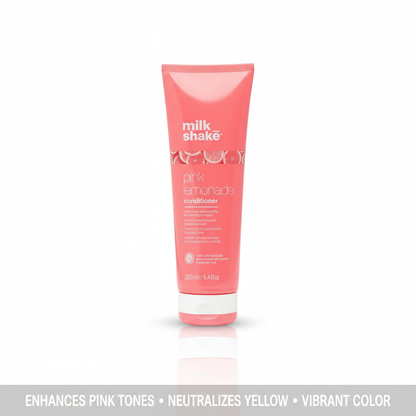 Milkshake pink lemonade color conditioner tube enhances pink tones and neutralizes yellow