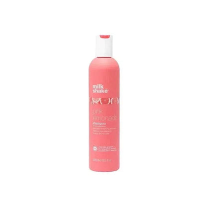 Bottle of Milkshake Pink Lemonade Shampoo 300ml for lightened hair