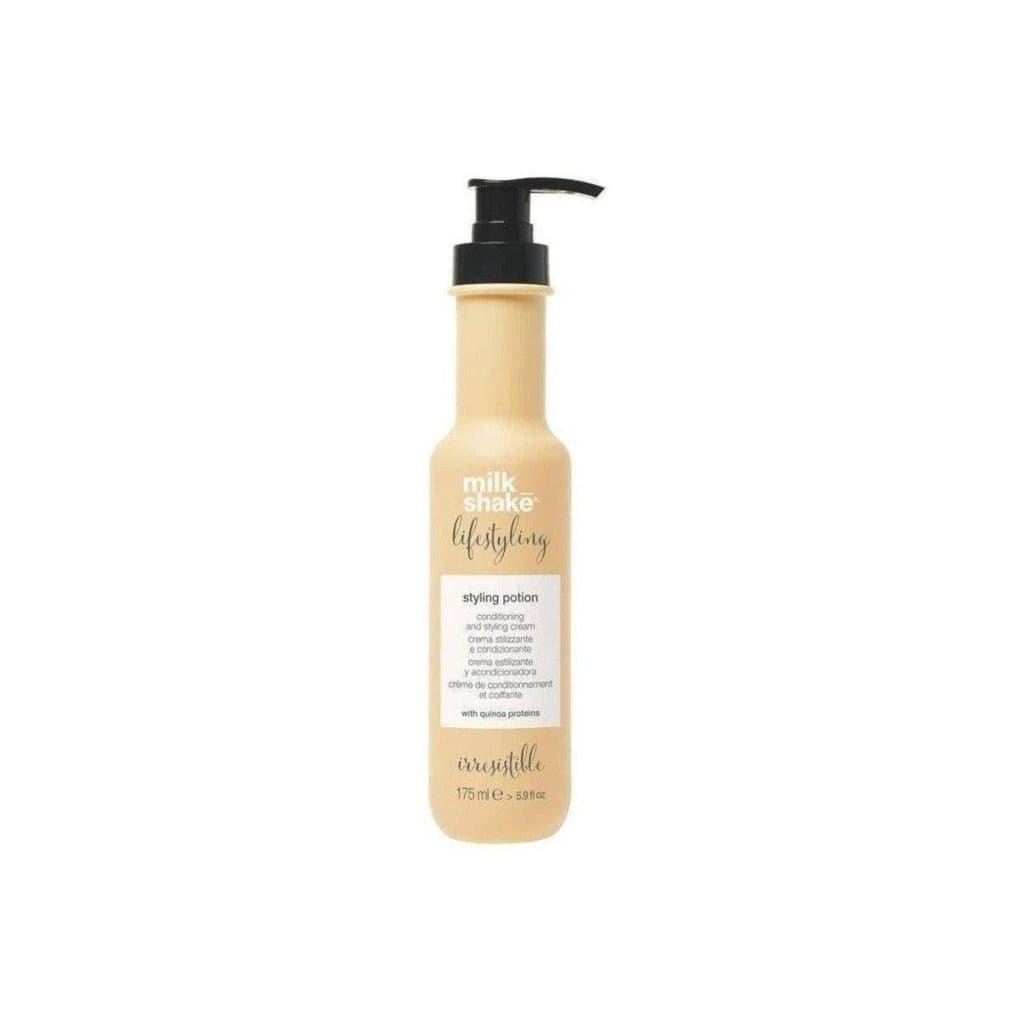 Milkshake Styling Potion 175ml for soft hold hair styling with pump dispenser