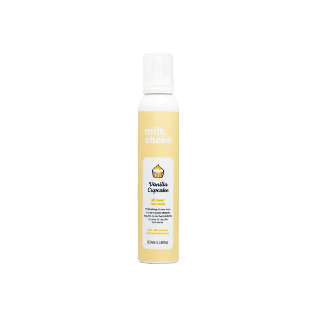 Vanilla Cupcake Shower Mousse 200ml by Milk Shake