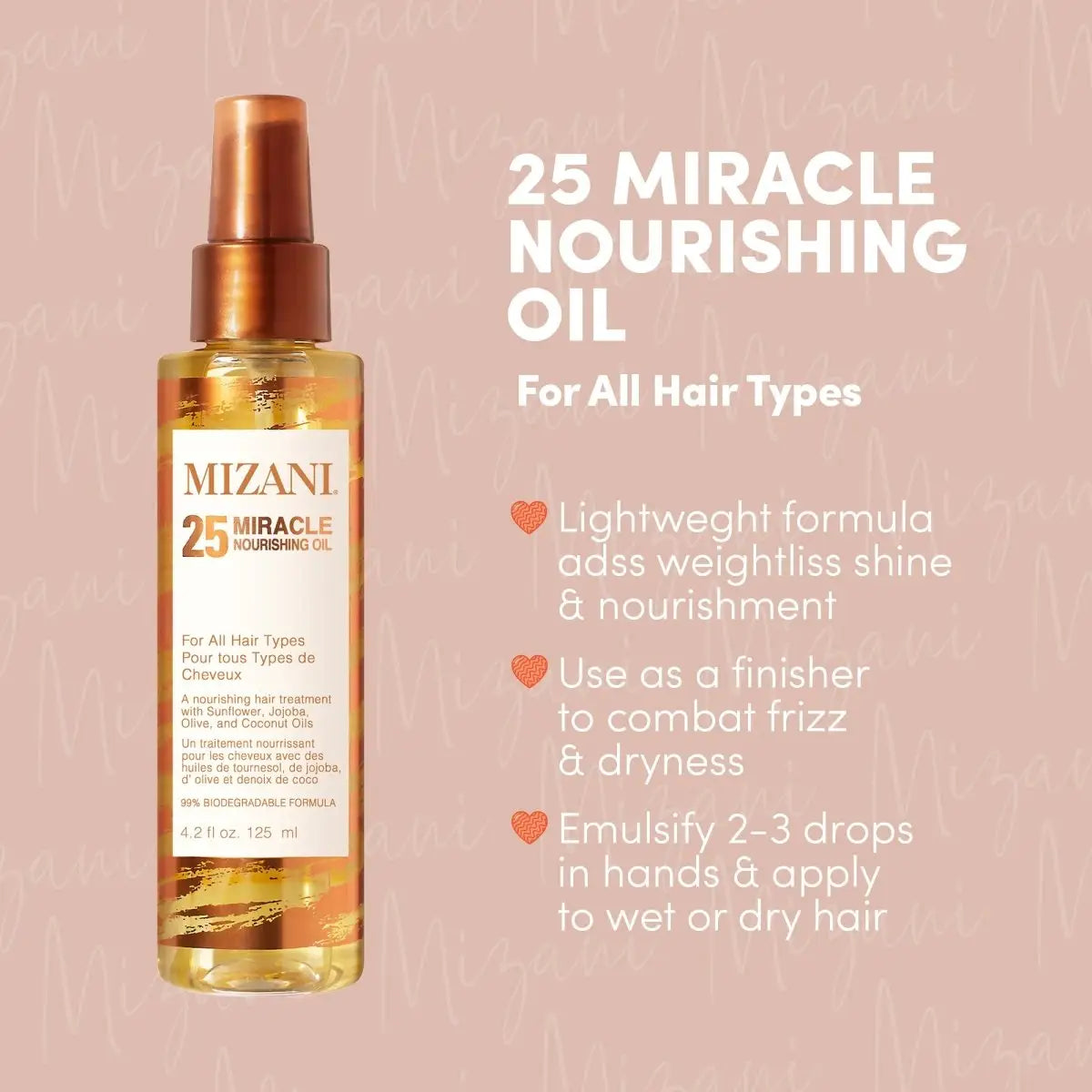 Mizani Miracle Oil - 125ml - Shampoo