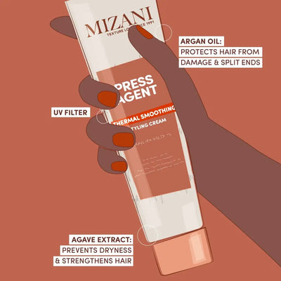 Mizani Press Agent Thermal Smoothing Raincoat Styling Cream - Shampoo