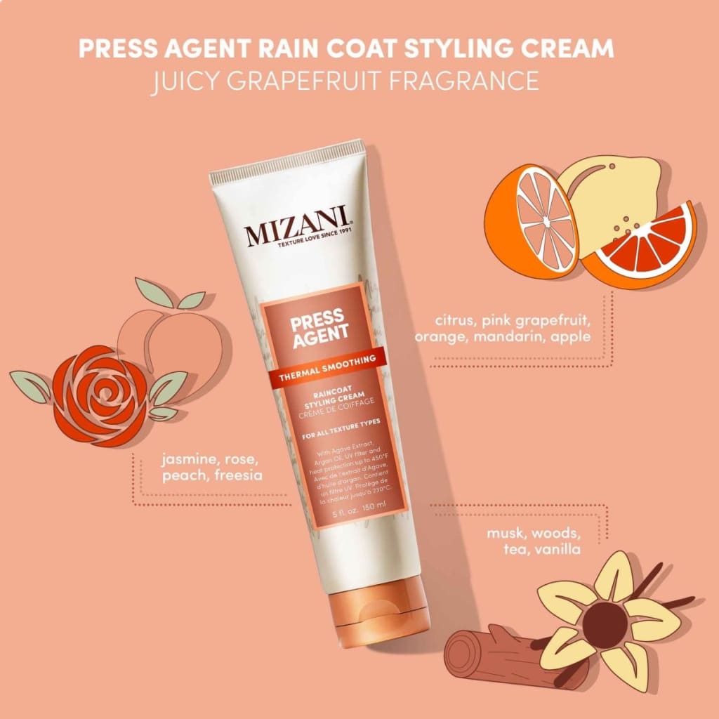 Mizani Press Agent Thermal Smoothing Raincoat Styling Cream - Treatment - Hair Care By Mizani - Shop