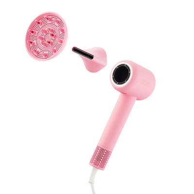 Moyoko Aria E9 Pink Hair Dryer — 3× Faster, Zero Heat Damage