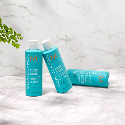 Moroccanoil Clarifying Shampoo: Deep Clean & Refresh Hair. Sulfate-Free Formula.