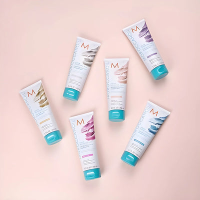 Moroccanoil Color Deposit Masks: Enhance & Refresh Hair Color with Argan Oil. Multiple shades available.