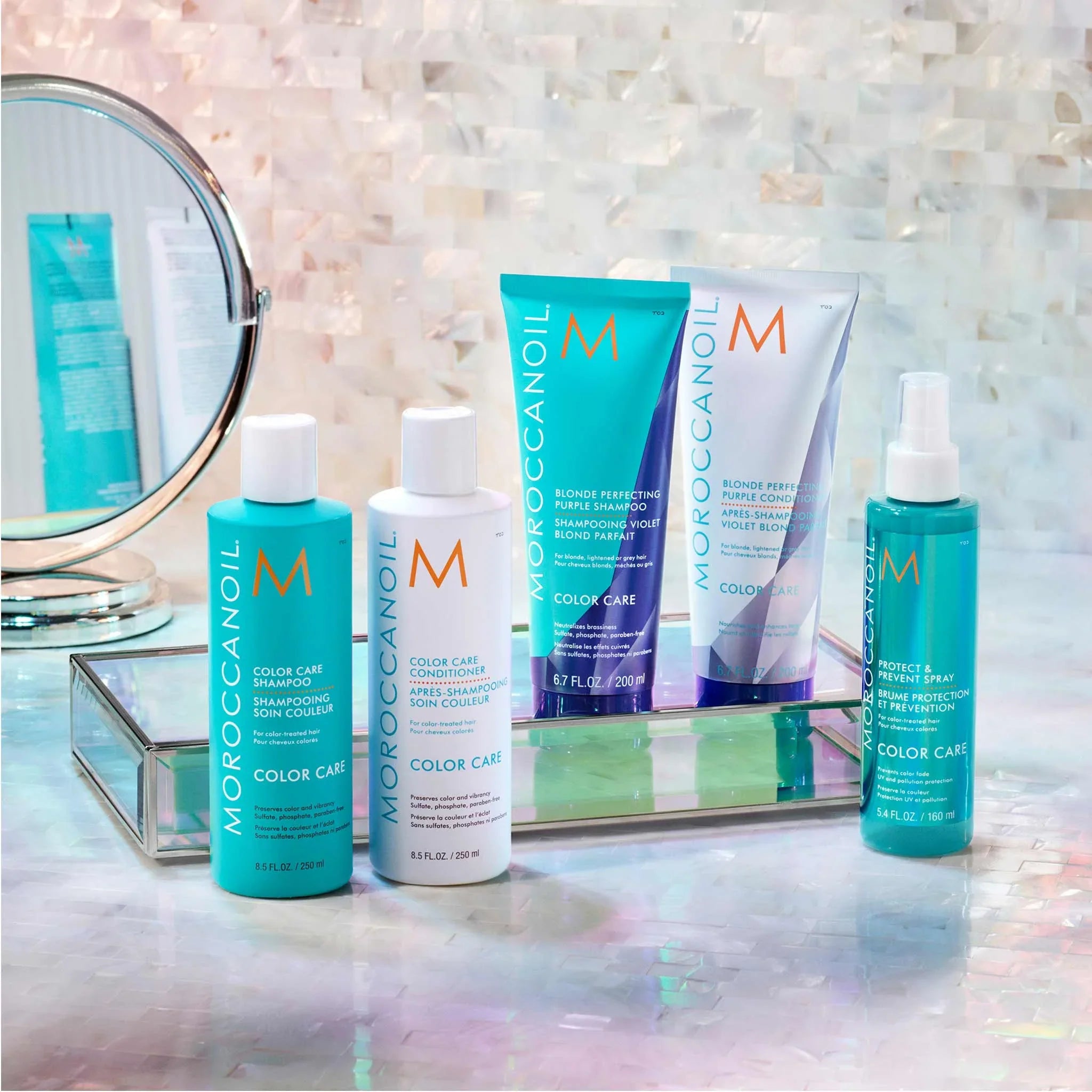Moroccanoil Color Care Shampoo 250ml revitalizes and protects color-treated hair with luxurious care.