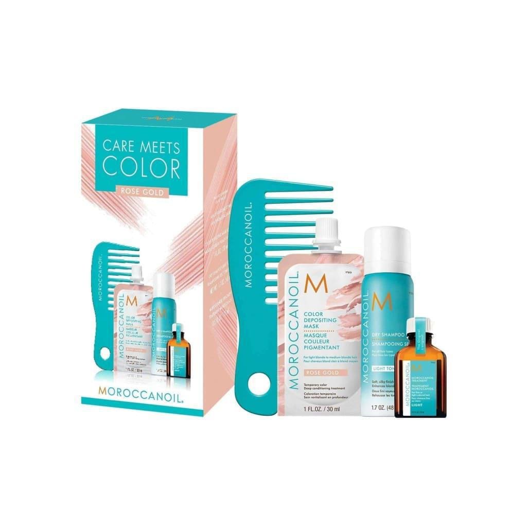 Moroccanoil care meets color kit rose gold - Shampoo