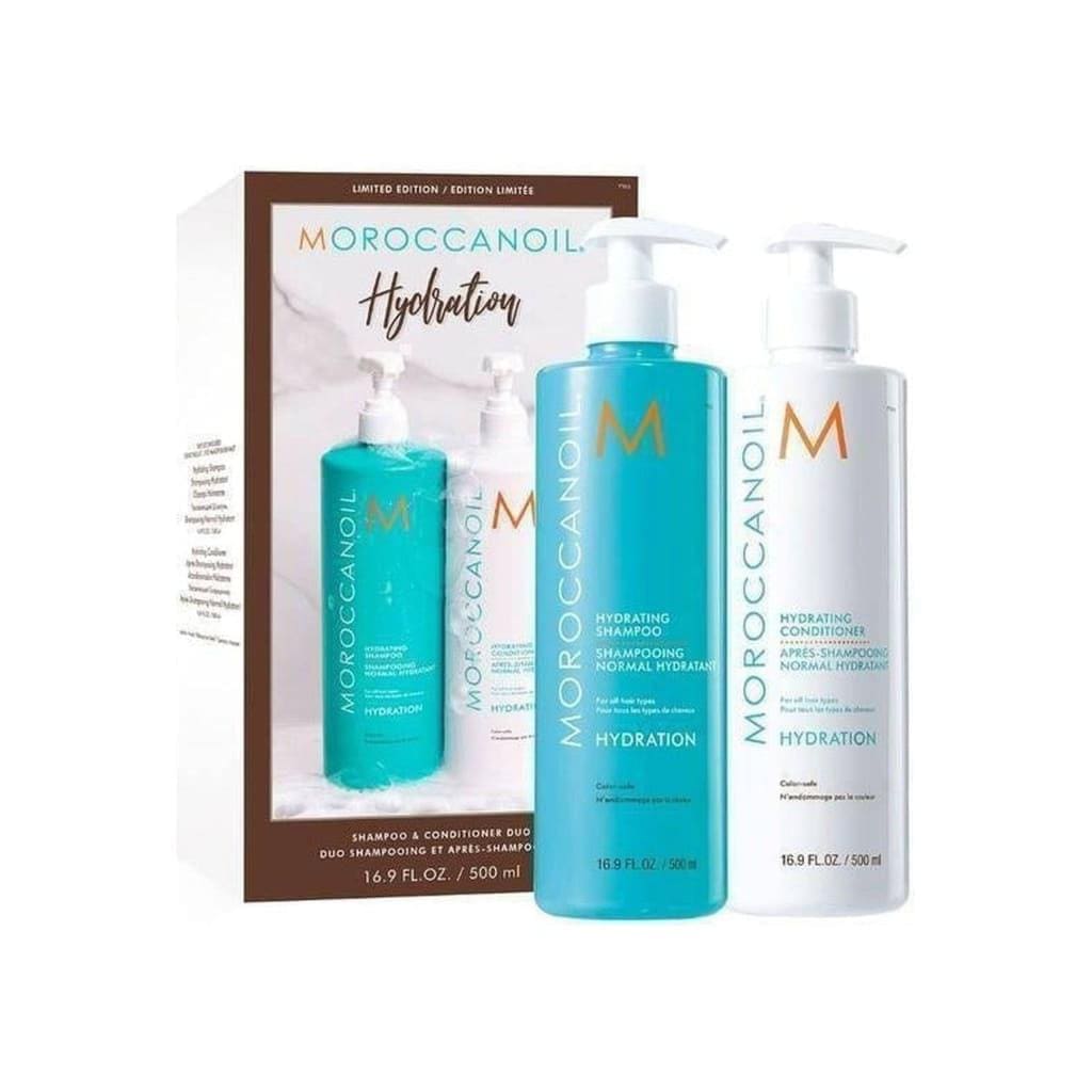 Hydrate Shampoo and Conditioner 500ml Set - Gift Set - By Moroccanoil Gift Sets - Shop