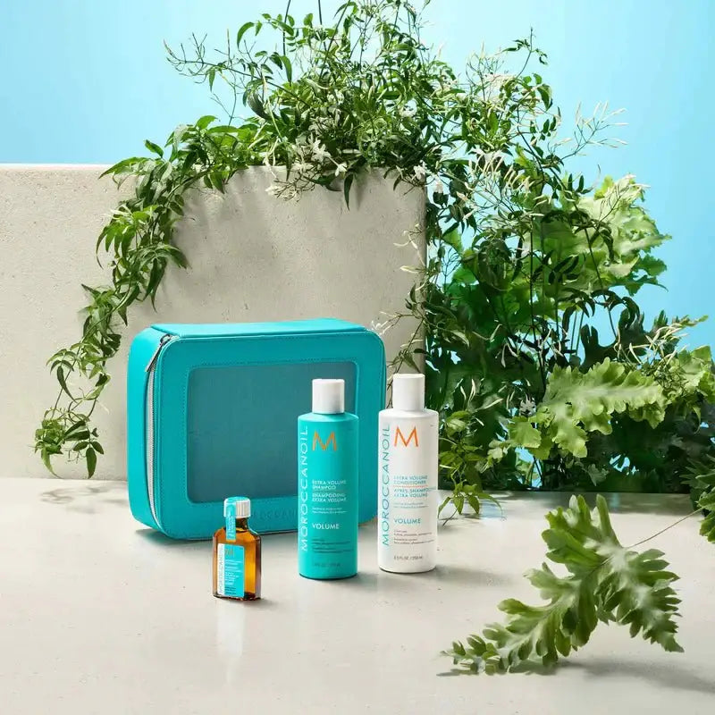 Moroccanoil Volume Spring Set (free 25ml light oil and free cosmetic bag) - Shampoo