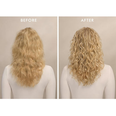 Transform your hair with the Moroccanoil Restorative Mask 250ml, featuring stunning before and after results.