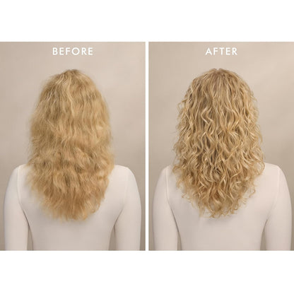 Transform your hair with the Moroccanoil Restorative Mask 250ml, featuring stunning before and after results.