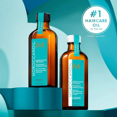 Moroccanoil Treatment Oil 100ml helps nourish all hair types with the power of Argan oil for healthy, beautiful locks.