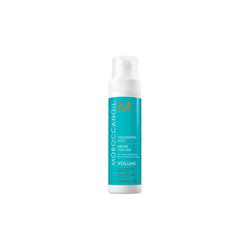 Bottle of Moroccanoil Volumizing Mist 160ML for long-lasting volume