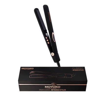 Moyoko Classic Styler - Moo Professional Hair Straightener with Ceramic Plates and Negative Ions