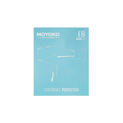 Moyoko E8 Professional Hair Dryer - Ultrablast Technology, Blue Hairdryer