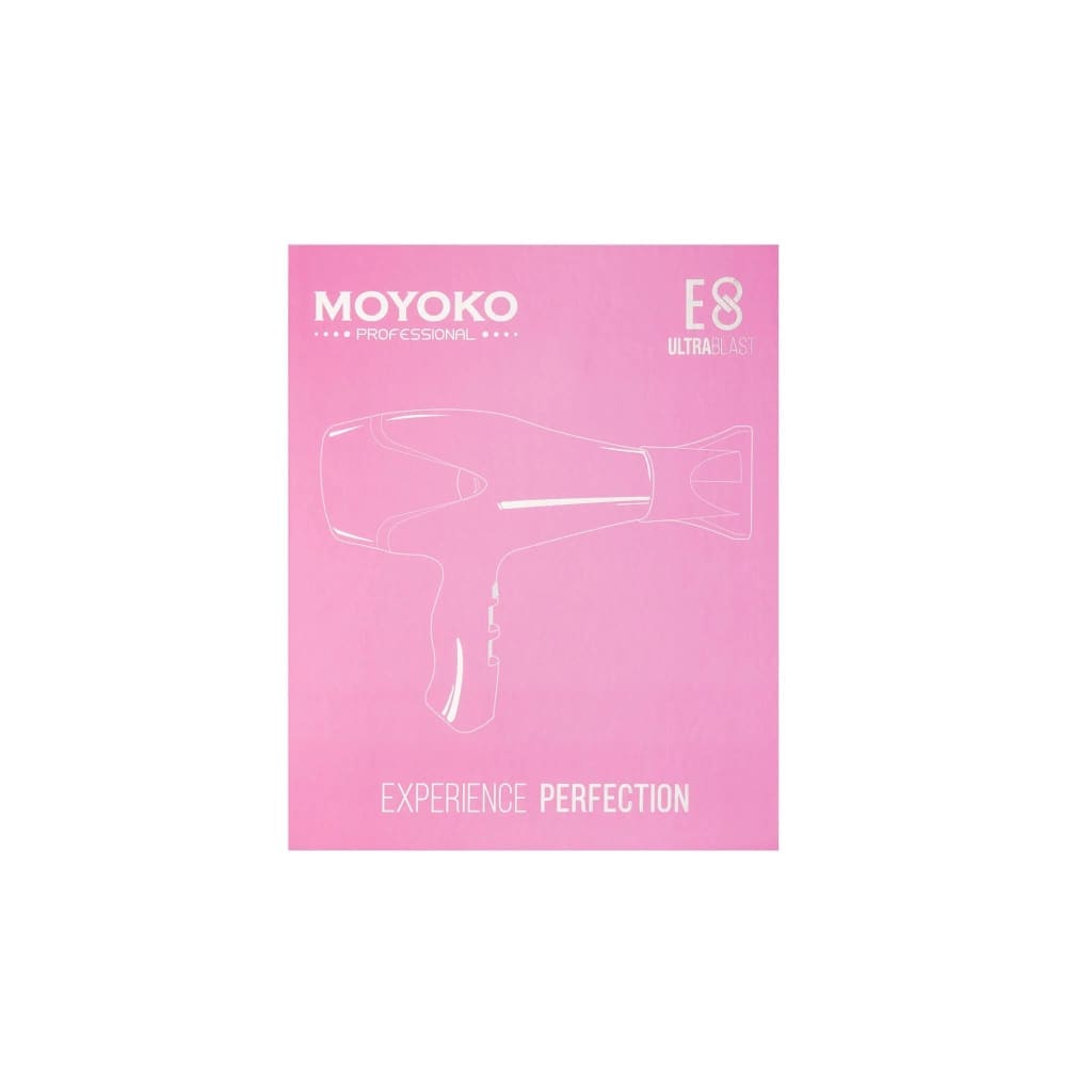 Moyoko E8 Hairdryer - Pink: Achieve Salon-Quality Hair at Home - Shampoo