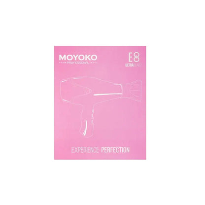 Moyoko E8 Hairdryer - Pink: Achieve Salon-Quality Hair at Home - Shampoo