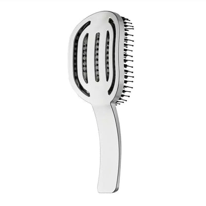 Moyoko Hailo Detangling Brush – Silver Chrome - Shampoo