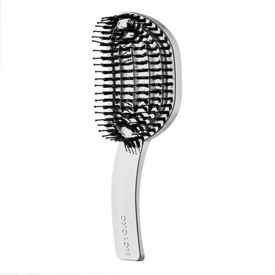 Moyoko Hailo Silver Detangling Brush. Painless Detangler for All Hair Types. Shop Now!