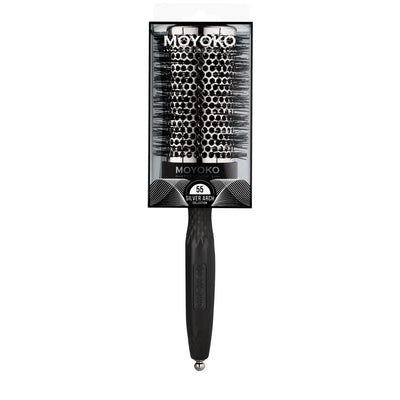 Moyoko Silver Arch Round Blow Dry Brush 55mm - Shampoo