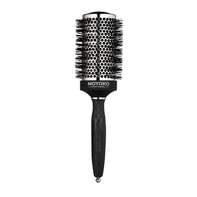 Moyoko Silver Arch 55mm Round Blow Dry Brush - Volumizing & Professional Styling