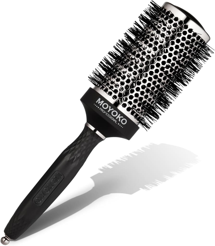 Moyoko Silver Arch Round Blow Dry Brush 55mm - Shampoo