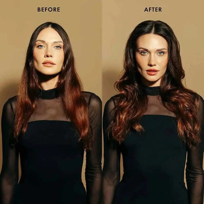 Moyoko Turn Up Volume Powder: Before & After Hair Transformation. Volume Powder Product
