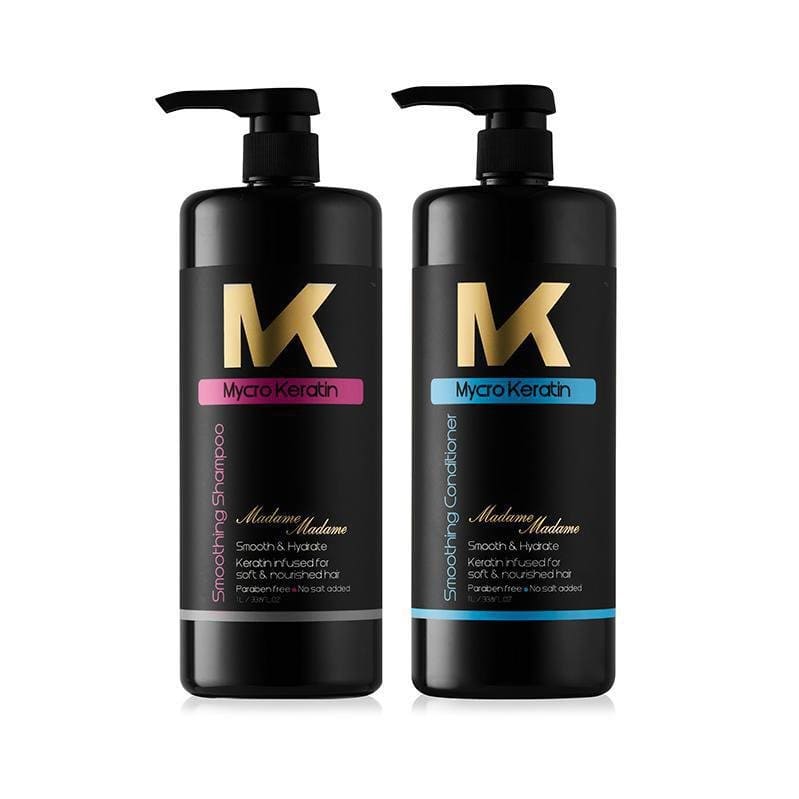 Mycro keratin Madame Madame Shampoo and Conditioner 1 Liter Bundle - Coffret - By Mycro Keratin - Shop