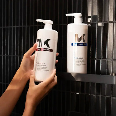Mycro Keratin Keraxir Smoothing Bundle 1L - Lightweight Hair