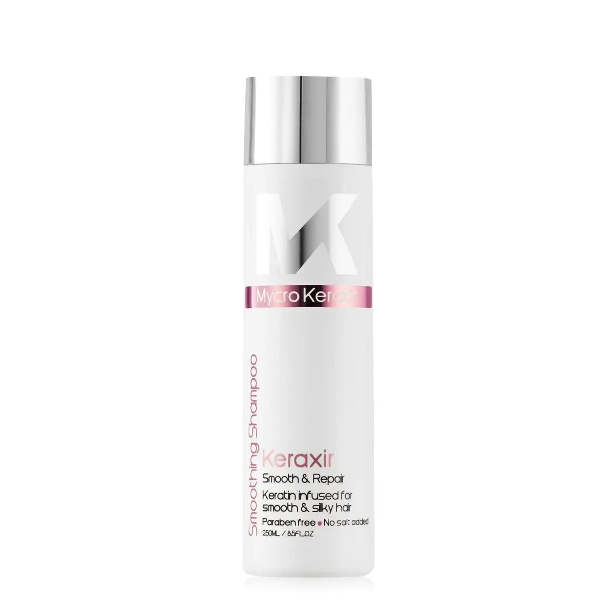 Mycro Keratin Keraxir Smoothing Shampoo 250ml with Kera Skincare Serum