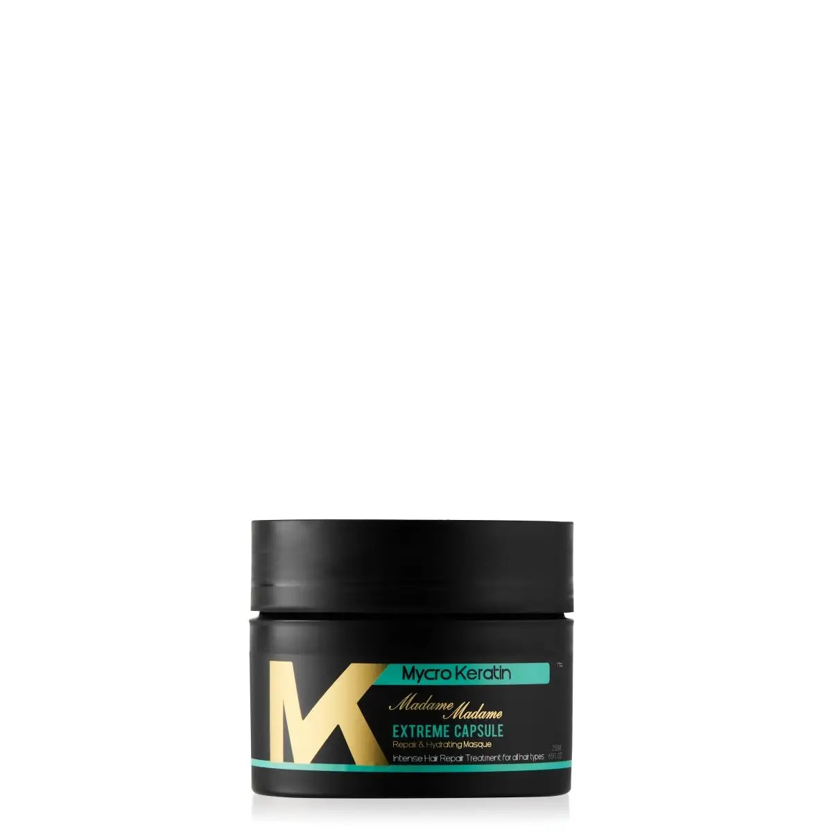 Mycro Keratin Madame Madam Capsule Mask 250ml - Moroccan Gold Hair Mask for deep treatment