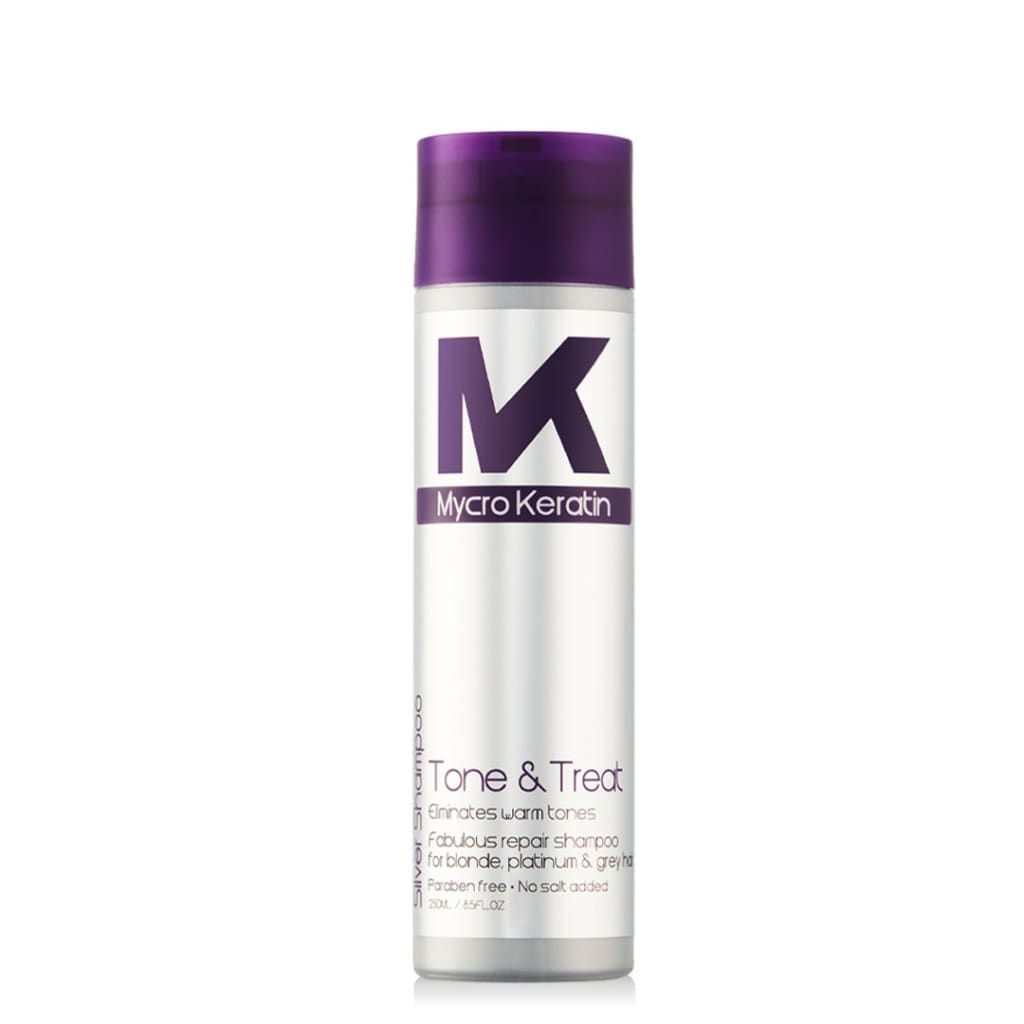 Mycro Keratin Tone&Treat Silver Shampoo 250ml - Shampoo - By Mycro Keratin - Shop