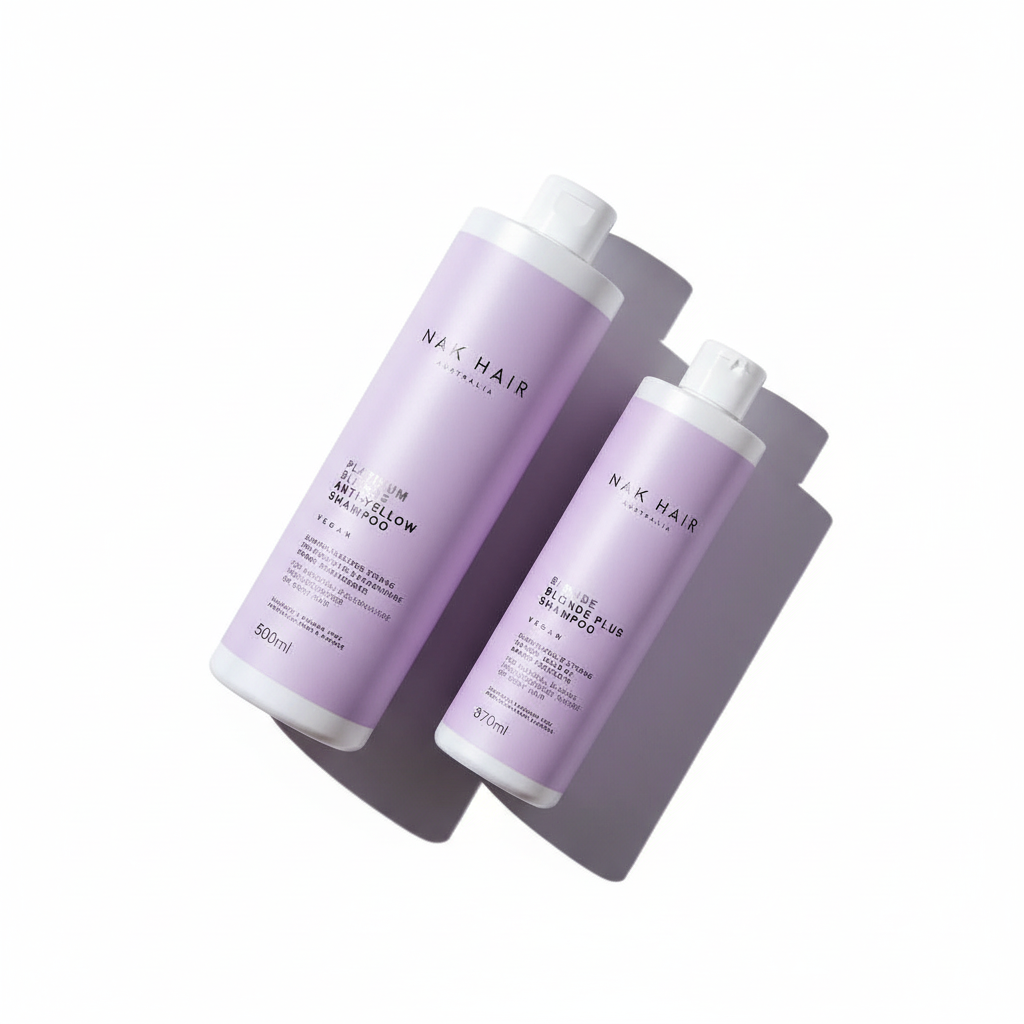 Nak bottles with side shadows