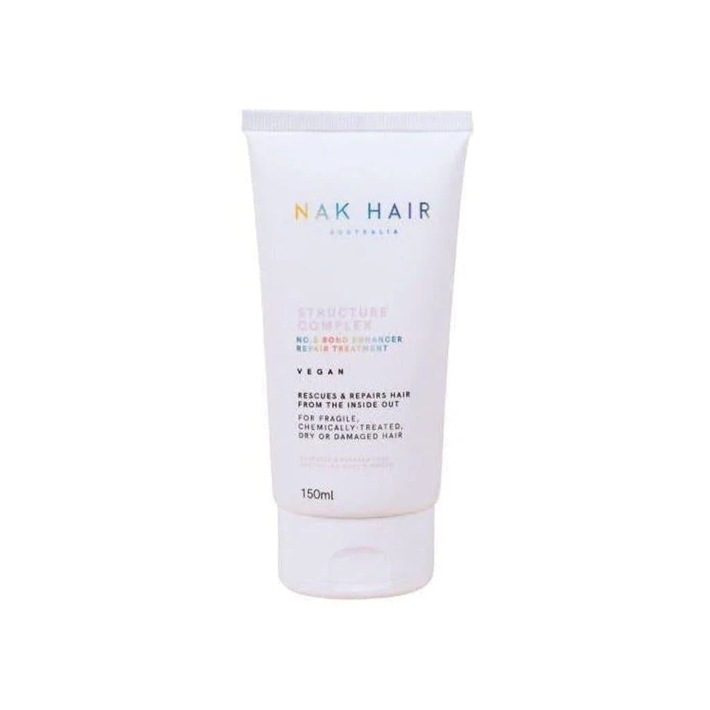 White tube of NAK Structure Complex No.3 Bond Enhancer 150ml with bond-building technology