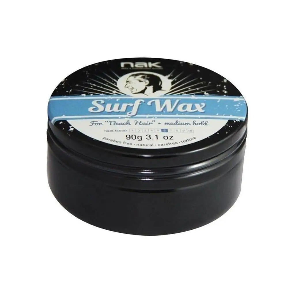 NAK Surf Wax hair product - 90g for beach-inspired hair styles with medium hold