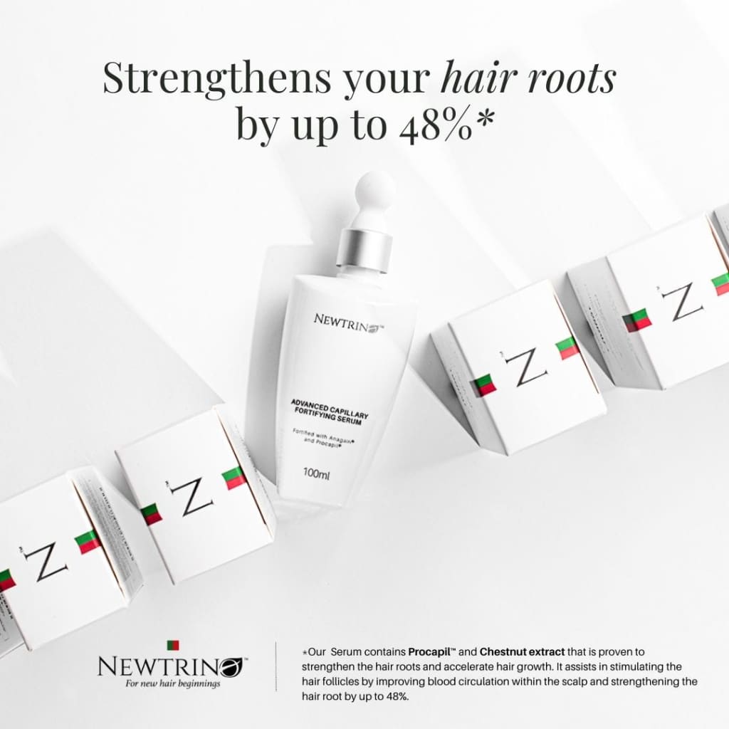 Newtrino 100ml Scalp Serum - Hair Treatment - Hair Loss Treatments By Newtrino - Shop