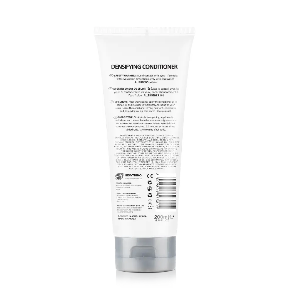 White tube of Newtrino 200ml Men nDNA 8 Conditioner for oily scalp control