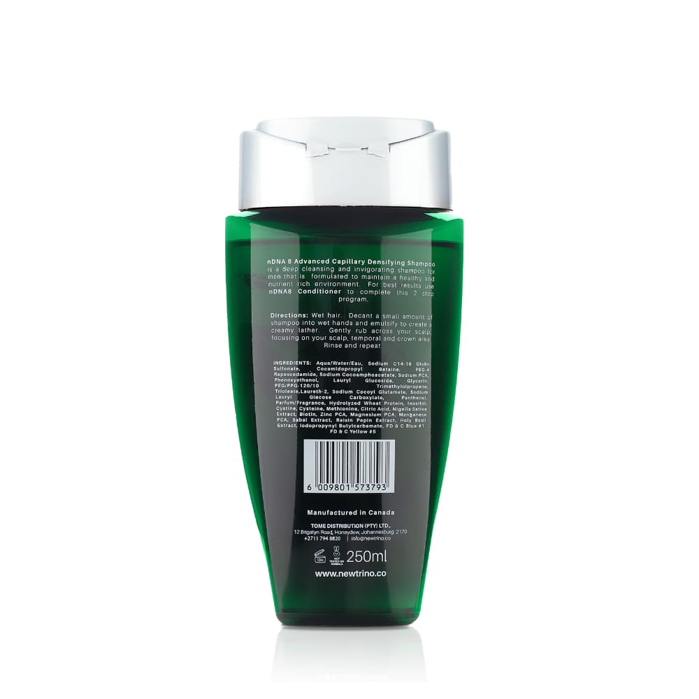 Newtrino 250ml Shampoo Men nDNA 8 Sulfate/Sodium Chloride Free - SHAMPOO - Shampoo By Newtrino - Shop