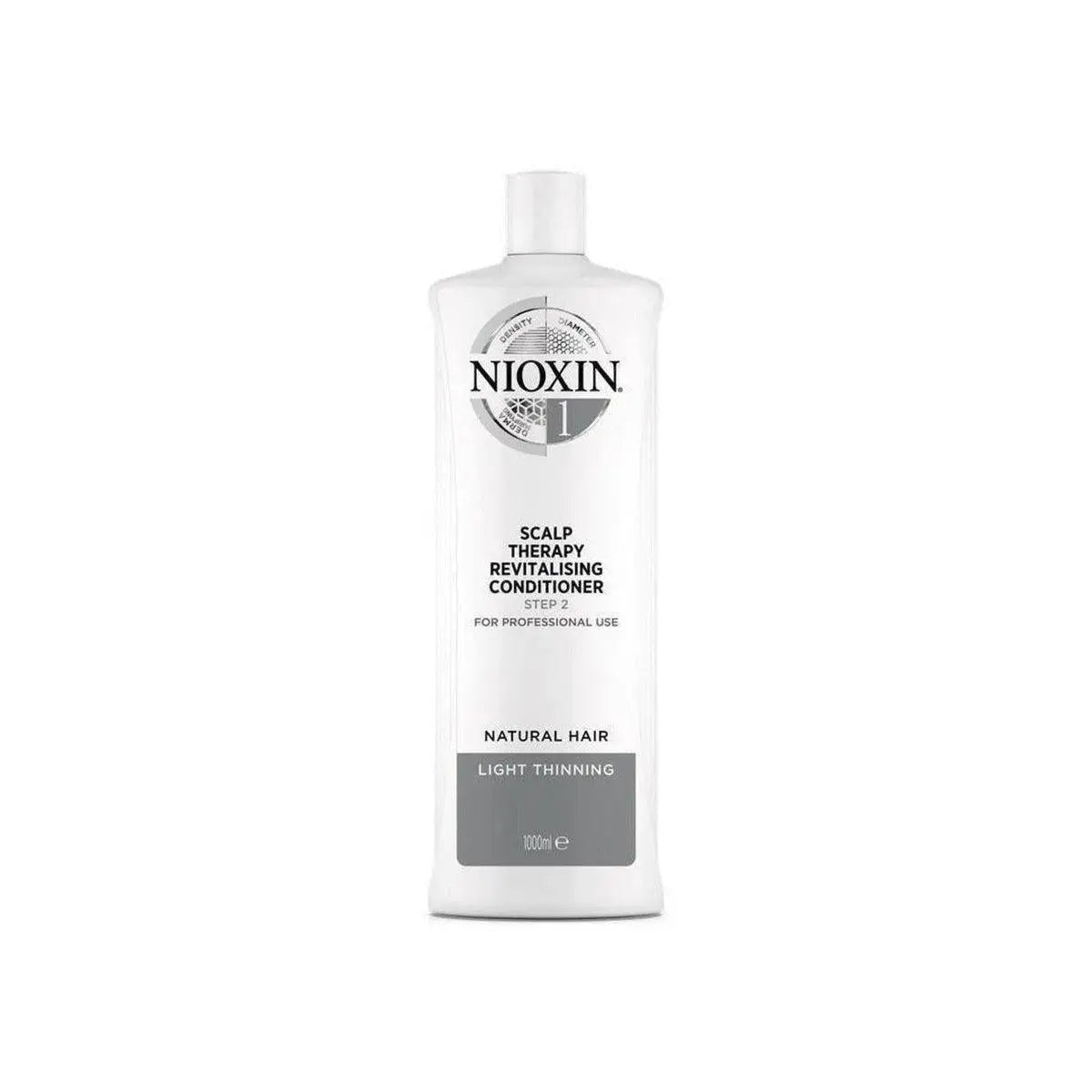 Nioxin System 1 Scalp Therapy Revitalising Conditioner 1L for natural hair with light thinning