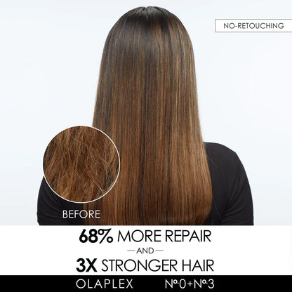 Long, straight brown hair shown from the back of a person’s head.