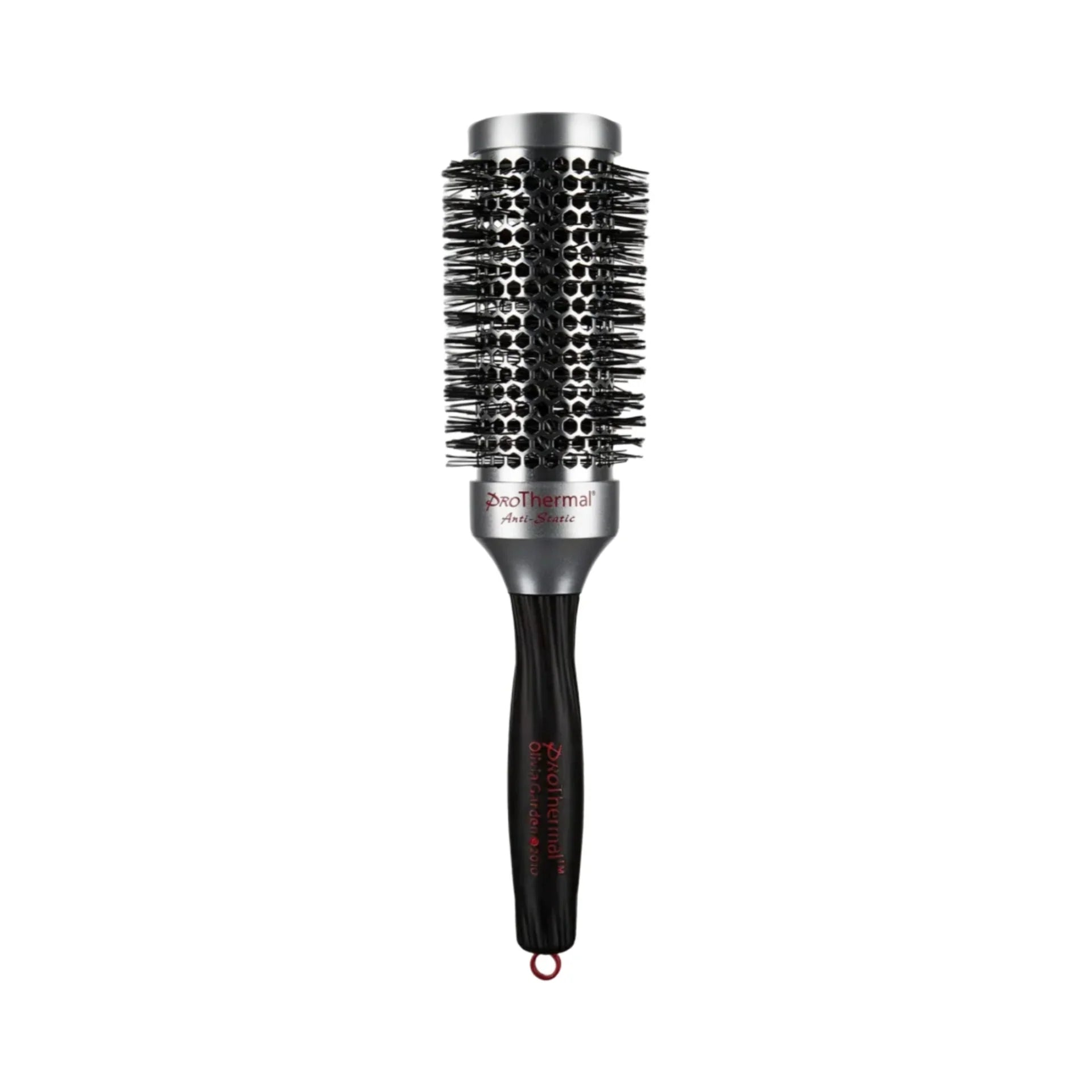 Round Olivia Garden ProThermal Brush 43mm with anti-static metallic barrel and bristles