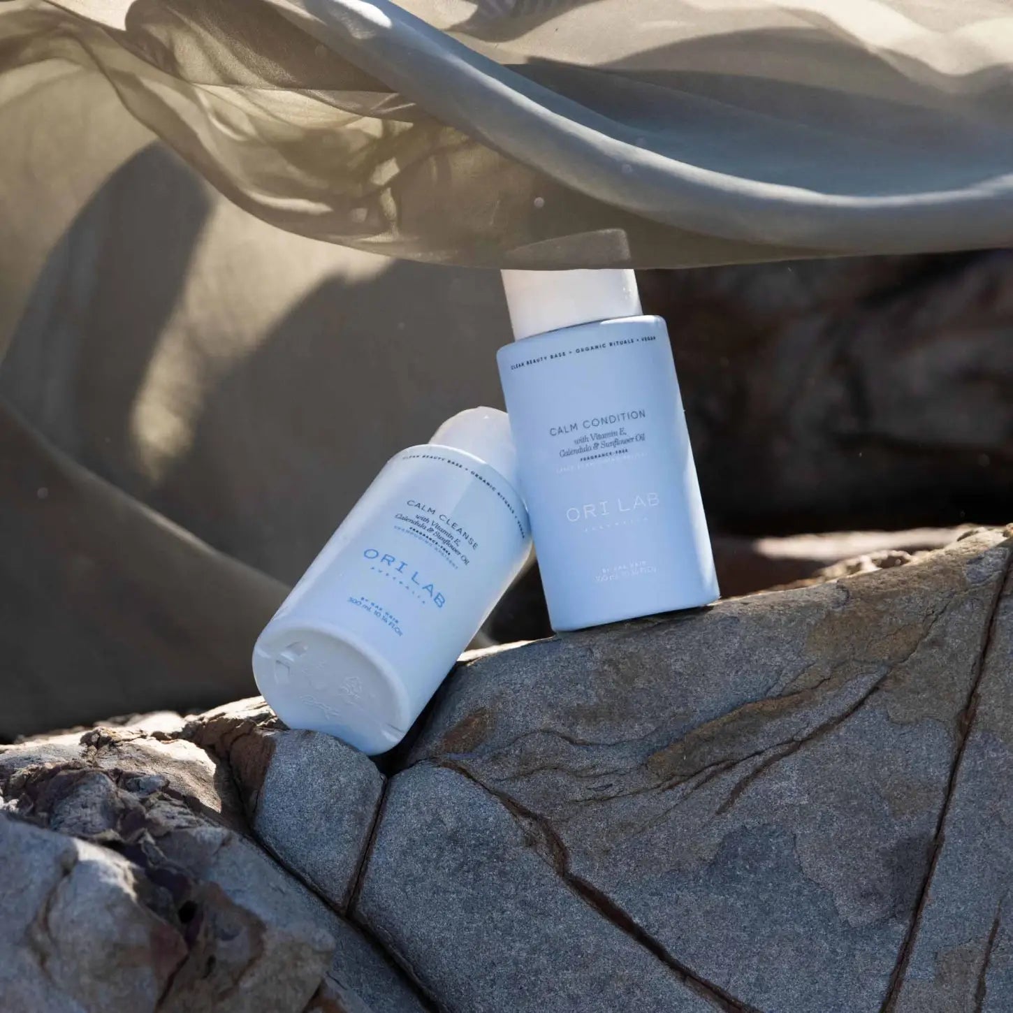 ORI Lab Calm Cleanse & Condition Duo: Natural Haircare for Sensitive Skin | Vegan