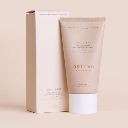 ORI Lab Curl Crème: Vegan Curl Enhancing Hair Product for Natural Curls & Defined Waves. Sustainable & Cruelty-Free Beauty