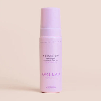 ORI Lab Moisture Foam 150ml: Hydrating, Vegan Hair Product from Australia. Cucumber, Snowflower & Finger Lime. Frizz Control
