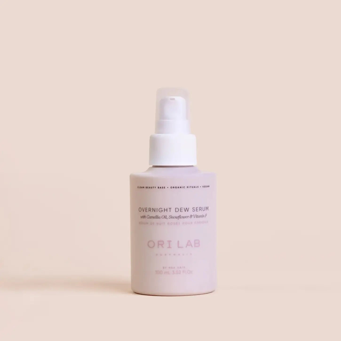 ORI Lab Overnight Dew Serum 100ml - White Bottle of Hydrating Night Treatment