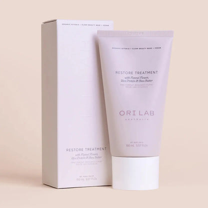 ORI Lab Restore Treatment: Hydrating Hair Mask with Flannel Flower & Shea Butter - Vegan & Cruelty-Free