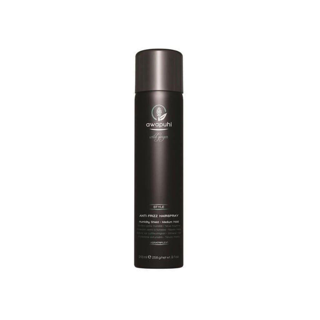 Black Paul Mitchell Awapuhi Anti Frizz Hairspray 313ml aerosol can