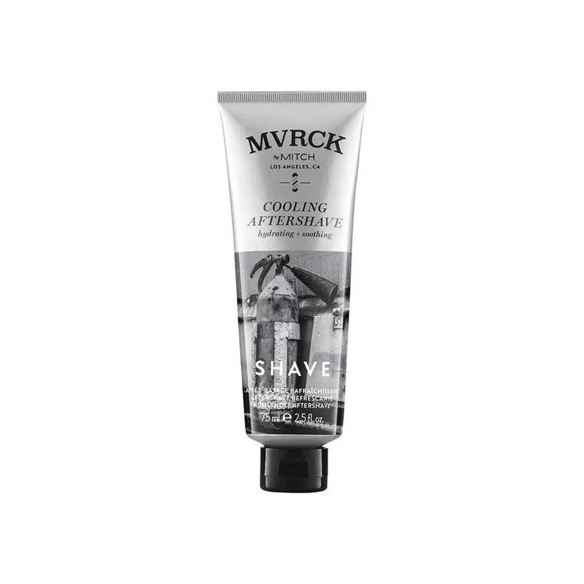 Paul Mitchell MVRCK Cooling Aftershave 75ml tube from Los Angeles displayed on product