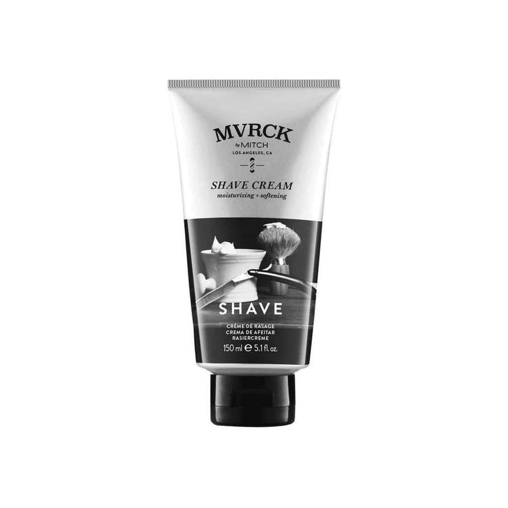 Paul Mitchell MVRCK shave cream 150ml with black and white packaging